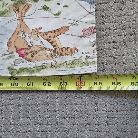 Winnie the Poohs Day in the Park Valance 65" Baby Nursery Window Decor - Picture 5 of 9